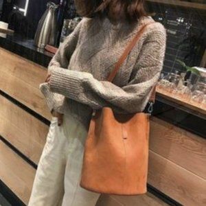 New Messenger Shoulder Bag Brown 215